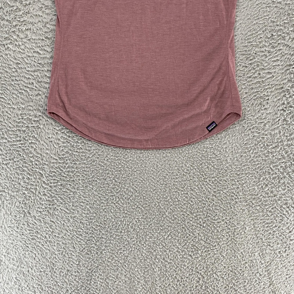 Patagonia Tank Top Womens Small Pink Capilene Cool Trail Racerback Workout - Picture 2 of 13